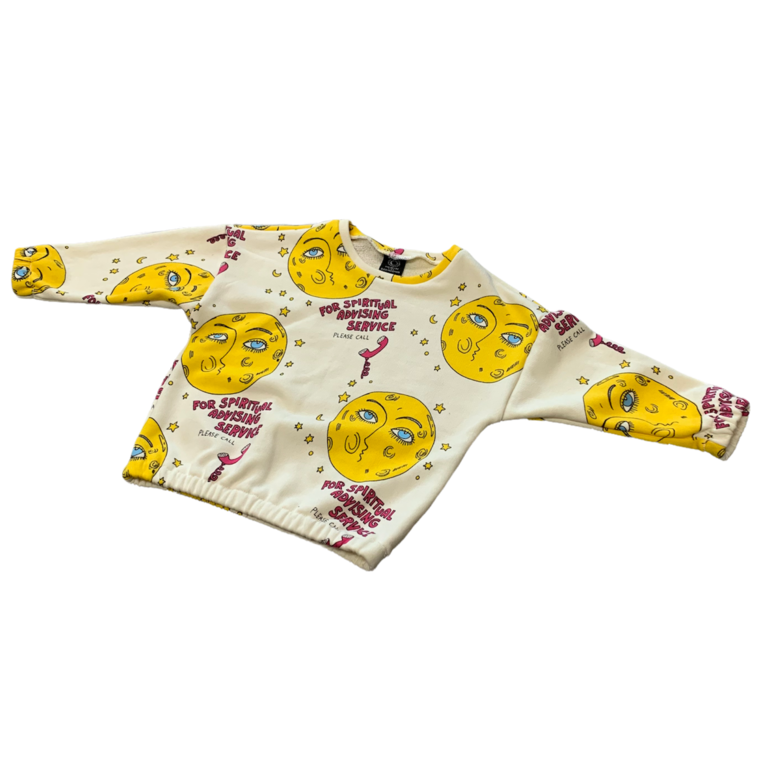 Over the Moon batwing girls Sweater