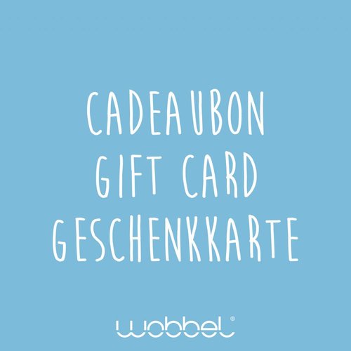 Wobbel gift card 