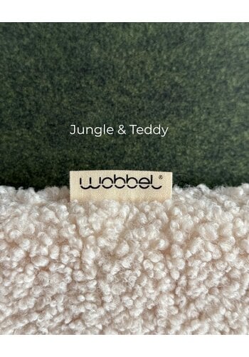 Wobbel compleet bundel: Wobbel Lite Jungle & Deck & Kussen  Wobbel compleet bundel: Wobbel Lite Jungle & Deck & Kussen