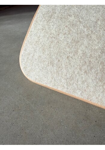 Wobbel Original  met Wooly vilt (vilt tot rand) 