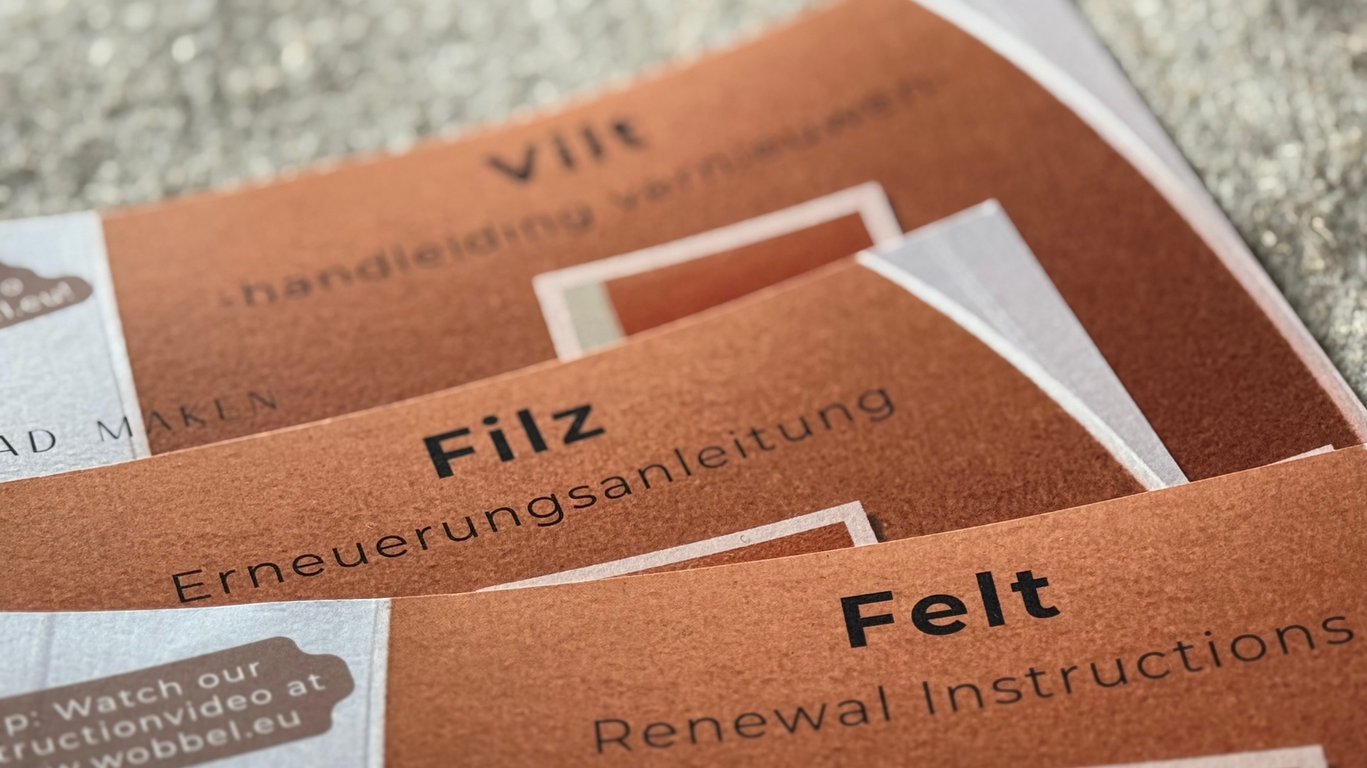 Renew your woolfelt