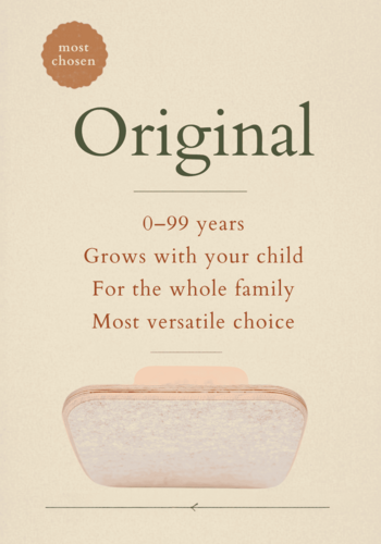 Wobbel Original |                                        Het houten balansbord voor kinderen 