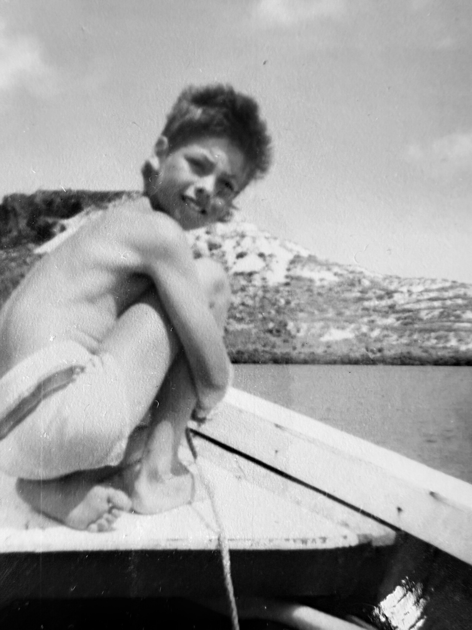 Erwin as a child