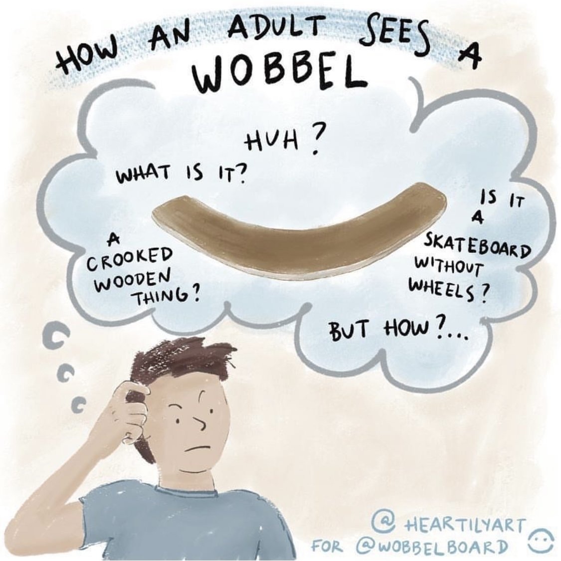 How an adult sees a Wobbel