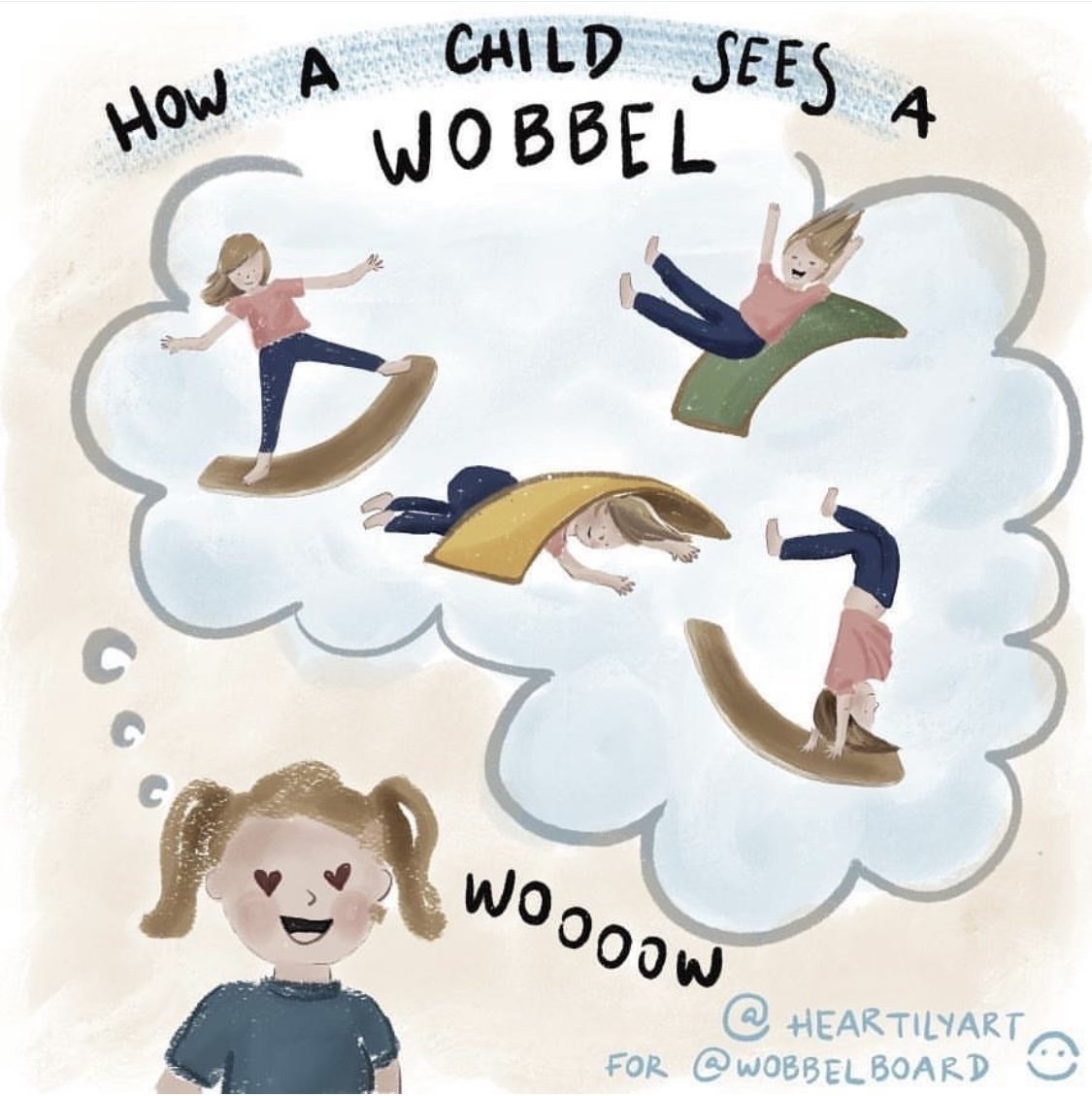 How a child sees a Wobbel