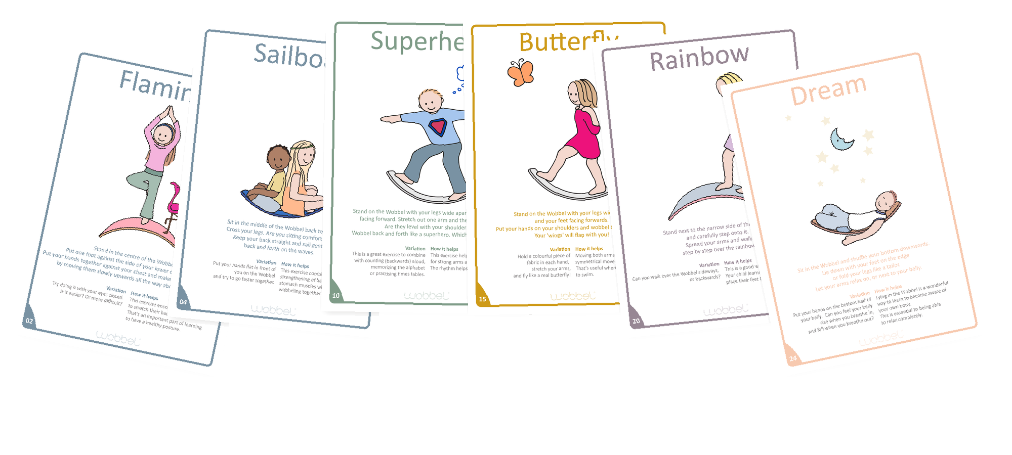 Wobbelcards overzicht