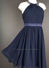 Cocktailjurk navy 201934