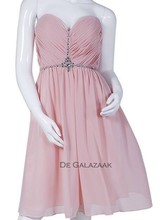 Cocktailjurk roze 202009