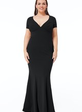 Galajurk zwart plussize - 202120