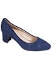 Navy suede Pumps - 202135