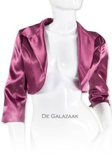 Bolero roze satijn - 202216