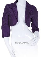 Bolero paars taft - 202219