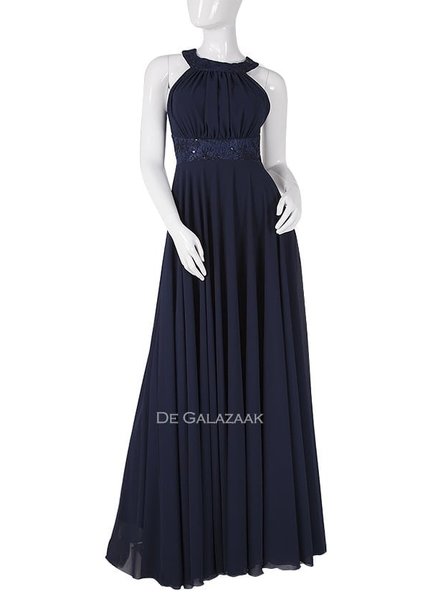 Avondjurk in navy blauw - 202253