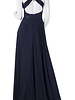 Avondjurk in navy blauw - 202253