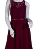 Cocktailjurk bordeaux rood - 2022107