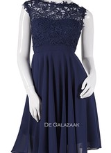 Navy blauw cocktailjurkje - 2022124
