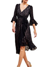 Zwart feestjurkje - 2026014