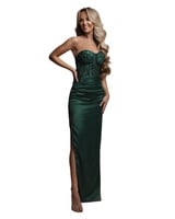 Groene feestjurk - 2026026