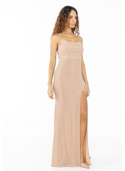 Gouden feestjurk - 2026035