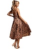 Beige feestjurk - 202674
