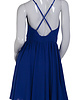 Blauw cocktailjurkje - 202685