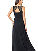 Zwarte plus-size galajurk - 202688