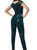 Groene glitter jumpsuit - 2026131
