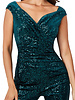 Groene glitter jumpsuit - 2026131
