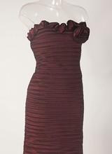 Bordeaux cocktailjurk 12036