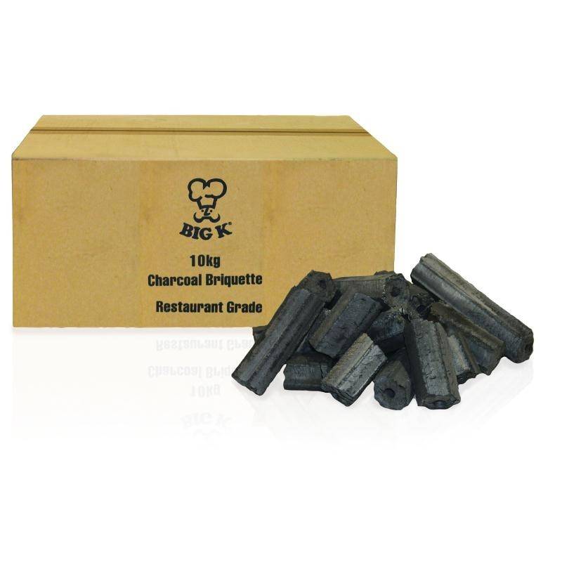 CHRselect Briquettes de Charbon de Bois Boite 10Kg