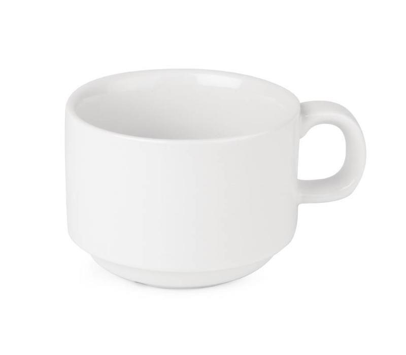 Tasse à Café Athena Porcelaine Blanche 200ml 24 Pièces