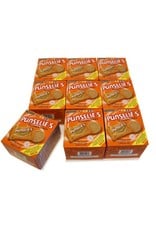 9 boxes with each 12 individual wrapped Punselie's Crispy biscuits