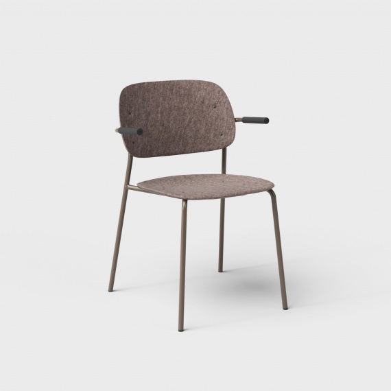 De Vorm De Vorm HALE Chair met armleggers