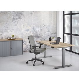 Ergonomische werkplek Euroseats, Zit-sta bureau