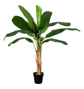 Multi Meubel HTT Decorations - kunstplant Bananenplant H150cm - Groene Kunstplanten