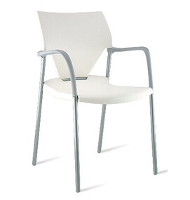 Multi Meubel IOKO stoel MET Armleggers - BLAUW - Kantinestoelen