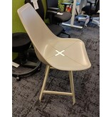 ALMA Design ALMA barkruk X-STOOL. Zandkleur stalen frame SA,kuip Zand SA