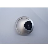 Multi Meubel Kabeldoorvoer metaal rond 50 mm MAT CHROOM.