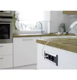 EVOLINE Evoline Inbouwmodule Frame Dock 4x stroom