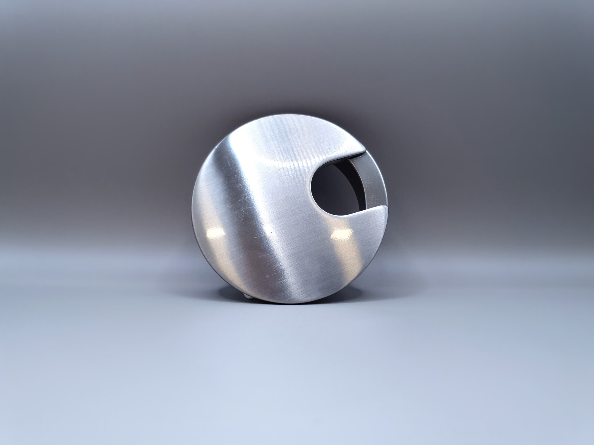 Multi Meubel Metalen kabeldoorvoer RVS Rond 61mm