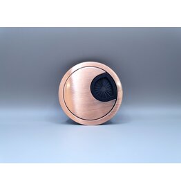 Multi Meubel Kabeldoorvoerdop Rond 60mm METAAL KOPER
