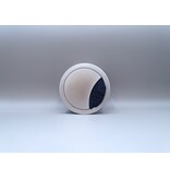 Multi Meubel Kabeldoorvoer RVS ROND 60 mm 2 delig in RVS met een borstelafsluiting
