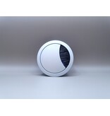 Multi Meubel Kabeldoorvoer Metaal rond 60 RAL9006 Aluminium