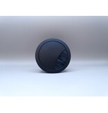 Multi Meubel Kabeldoorvoer Metaal rond 60  MAT Zwart
