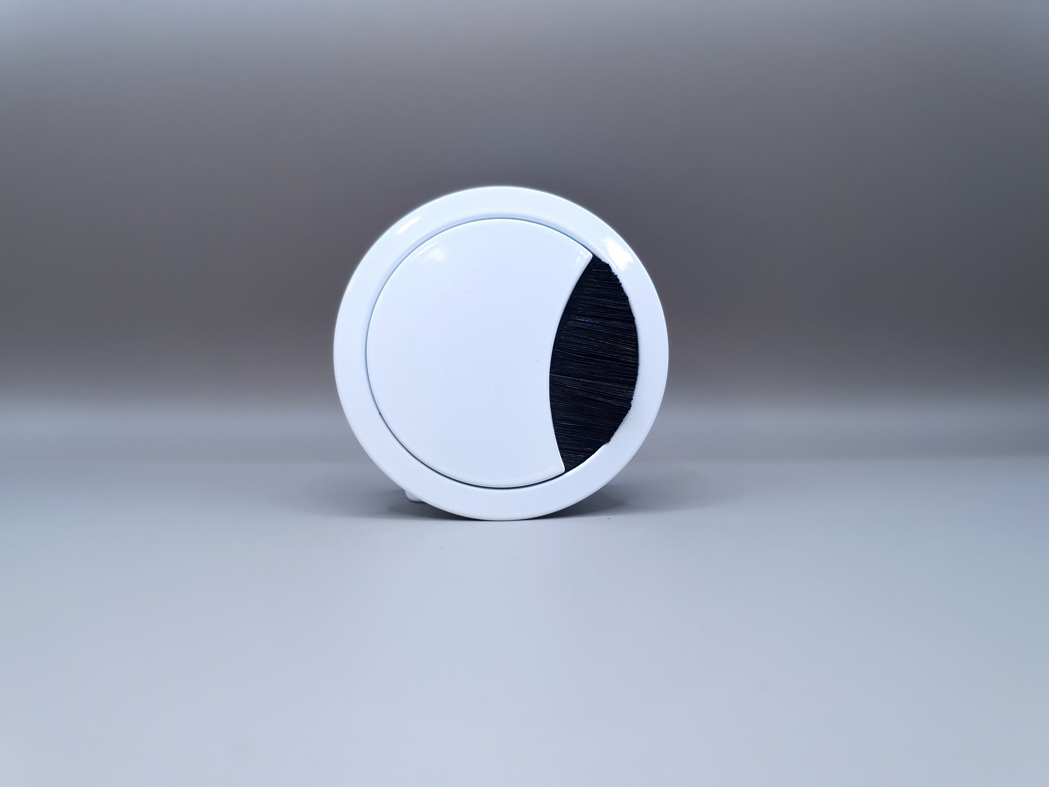 Multi Meubel Kabeldoorvoer Metaal rond 60 WIT