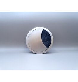 Multi Meubel Kabeldoorvoer Metaal rond 80 MAT CHROOM