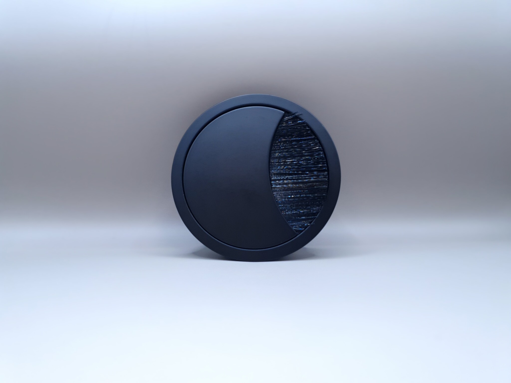 Multi Meubel Kabeldoorvoer Metaal rond 80 ZWART