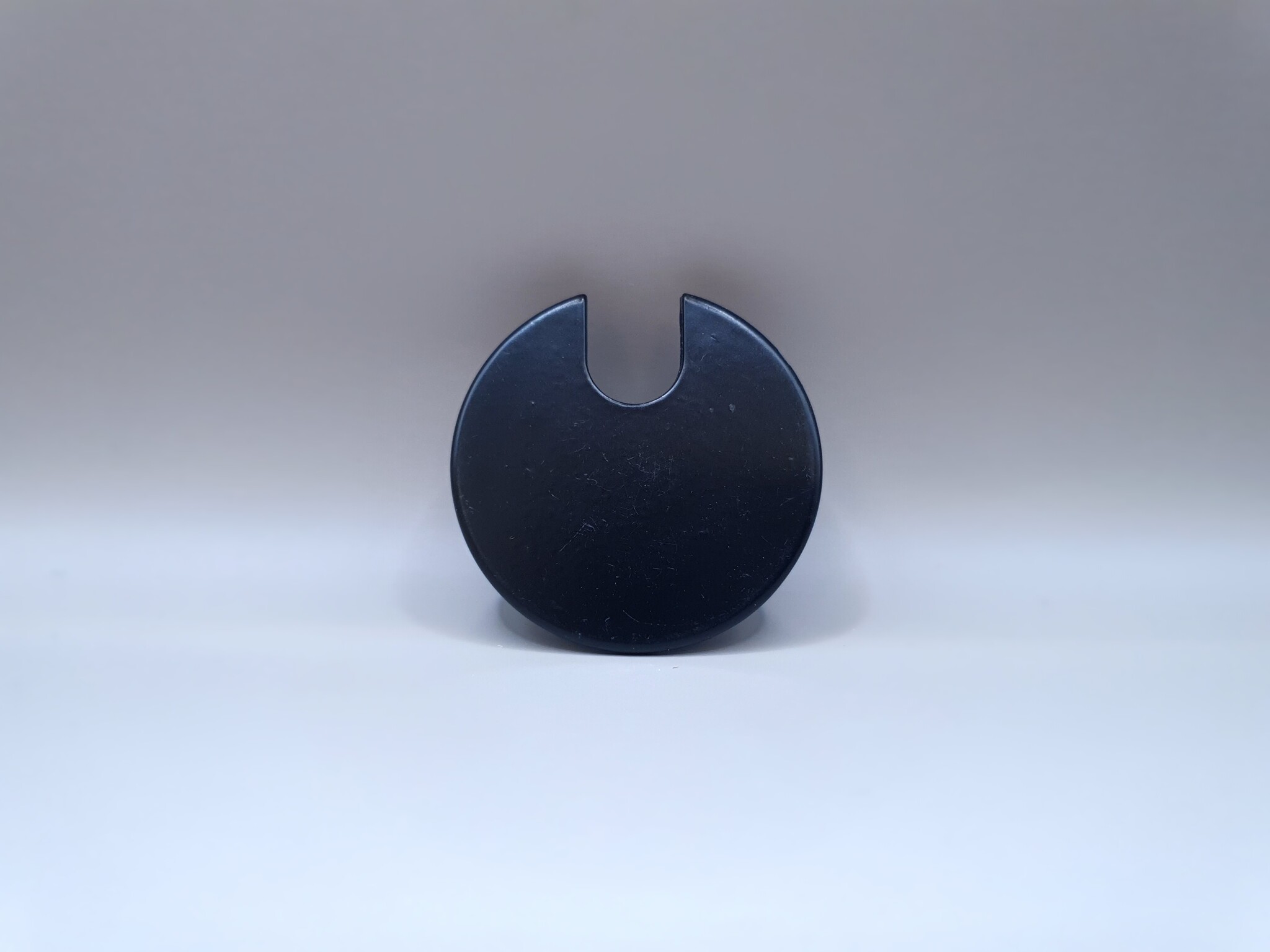 Multi Meubel Kabeldoorvoerdop Rond 35mm METAAL ZWART
