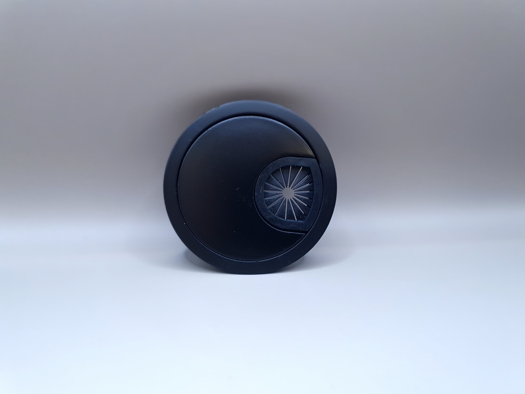 Multi Meubel Kabeldoorvoerdop Rond 60mm METAAL ZWART