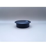 Multi Meubel Kabeldoorvoer dop Kunststof ZWART  Rond 50 mm.